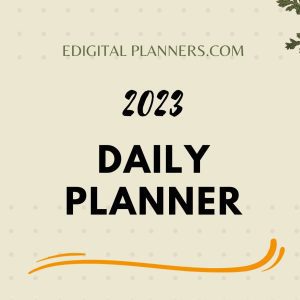 Grey Simple Daily Planner