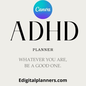 Bundle Cream Minimalist ADHD Planners - 13 Pages Include